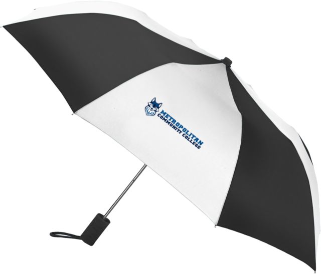 Metropolitan Maple Woods 42 Inch Slim Stick Umbrella Metropolitan Community College  Athletic Wordmark - ONLINE ONLY