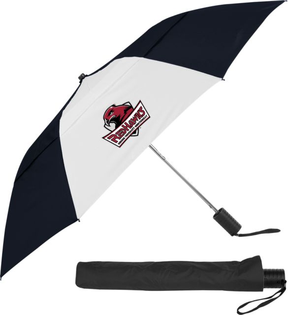 Indiana 42 Inch Slim Stick Umbrella Indiana University Northwest Primary Mark - ONLINE ONLY