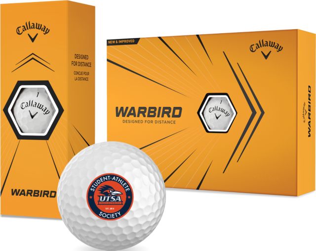 UTSA Callaway Warbird Golf Balls 12/pkg UTSA SAS Donor Club DIPS - ONLINE ONLY