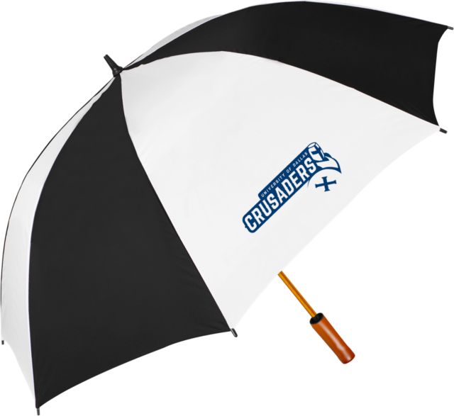 Univ of Dallas 64 Inch Umbrella University of Dallas Crusaders with Mascot - ONLINE ONLY
