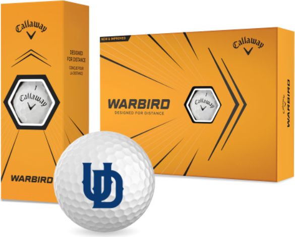 Univ of Dallas Callaway Warbird Golf Balls 12/pkg University of Dallas Seal - ONLINE ONLY