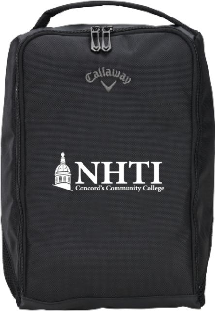 NHTI Concord Callaway Clubhouse Golf Shoe Bag NHTI Primary Wordmark - ONLINE ONLY