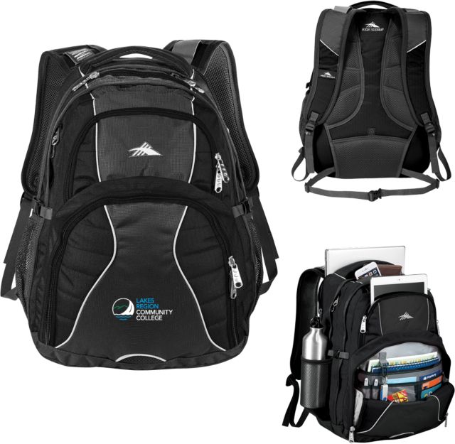 Lakes Region High Sierra Swerve Computer Backpack Lakes Region CC Primary Mark - ONLINE ONLY