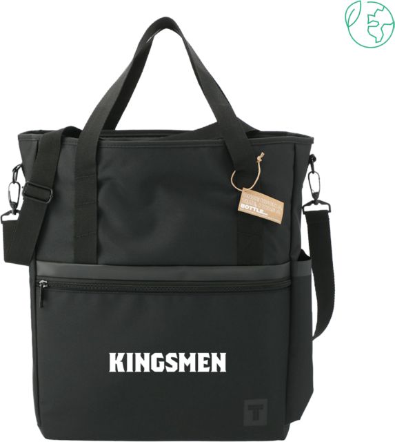 Cal Lutheran Tranzip Recycled Computer Tote Kingsmen Wordmark - ONLINE ONLY