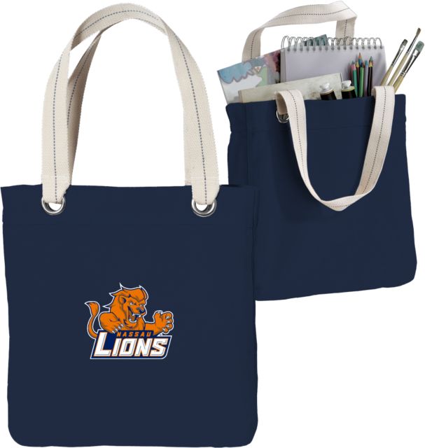Nassau CC Allie Canvas Tote Primary Mark - ONLINE ONLY