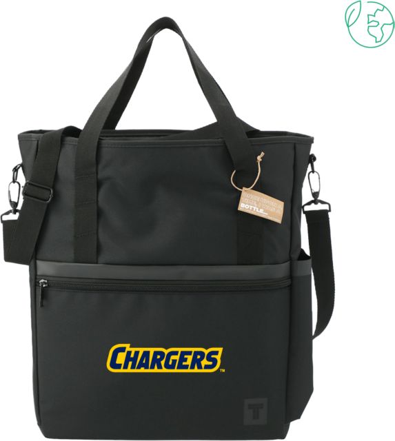 Cypress College Tranzip Recycled Computer Tote Cypress - Chargers Wordmark - ONLINE ONLY