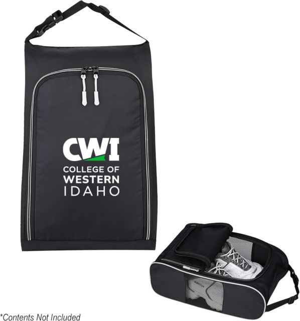 Western Idaho Crosstown Side Mesh Shoe Bag CWI College of Western Idaho Primary Mark - ONLINE ONLY