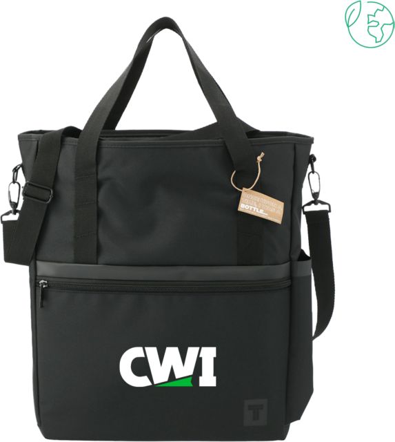 Western Idaho Tranzip Recycled Computer Tote CWI - ONLINE ONLY