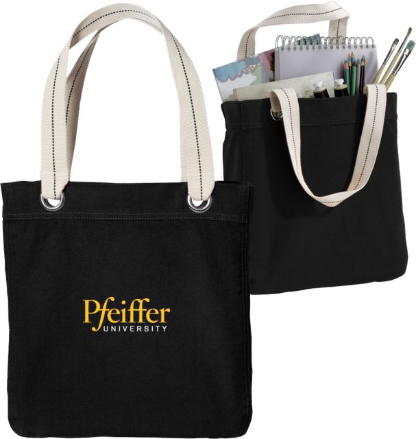 Pfeiffer Allie Canvas Tote Pfeiffer University - ONLINE ONLY