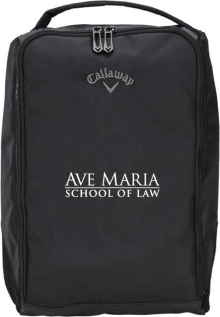 Ave Maria Law Callaway Clubhouse Golf Shoe Bag Ave Maria School of Law Wordmark - ONLINE ONLY