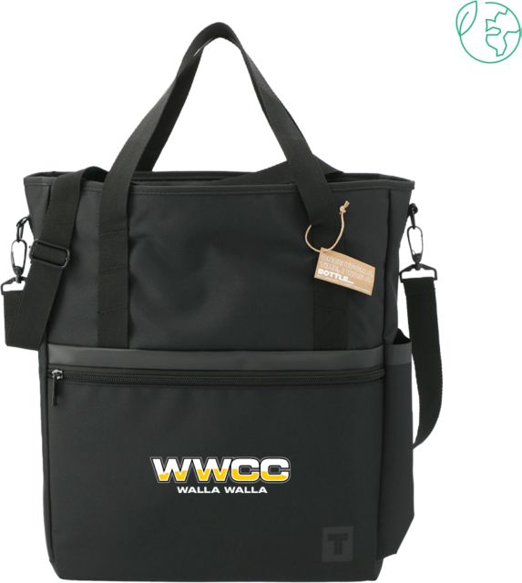 Walla Walla Tranzip Recycled Computer Tote WWCC Walla Walla - ONLINE ONLY