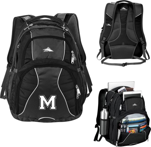 Morehouse College High Sierra Swerve Compu Backpack Letter Mark - ONLINE ONLY