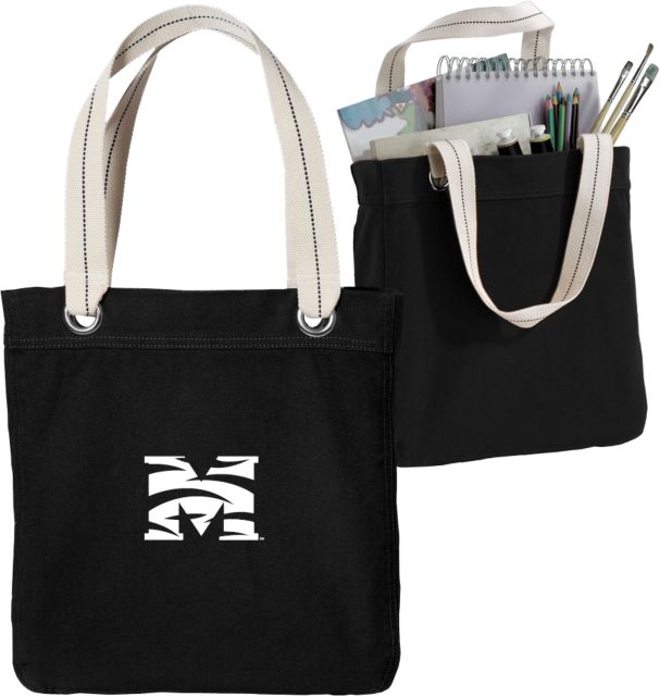 Morehouse College Allie Canvas Tote Tiger M - ONLINE ONLY