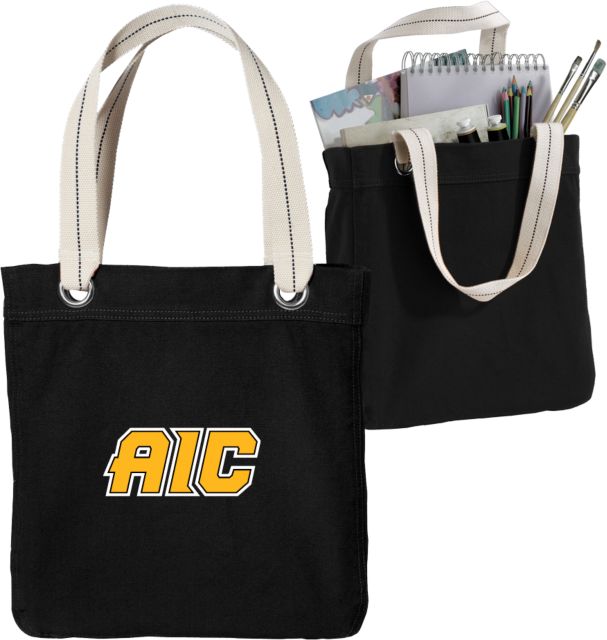 American International Allie Canvas Tote AIC Primary Athletic Mark - ONLINE ONLY