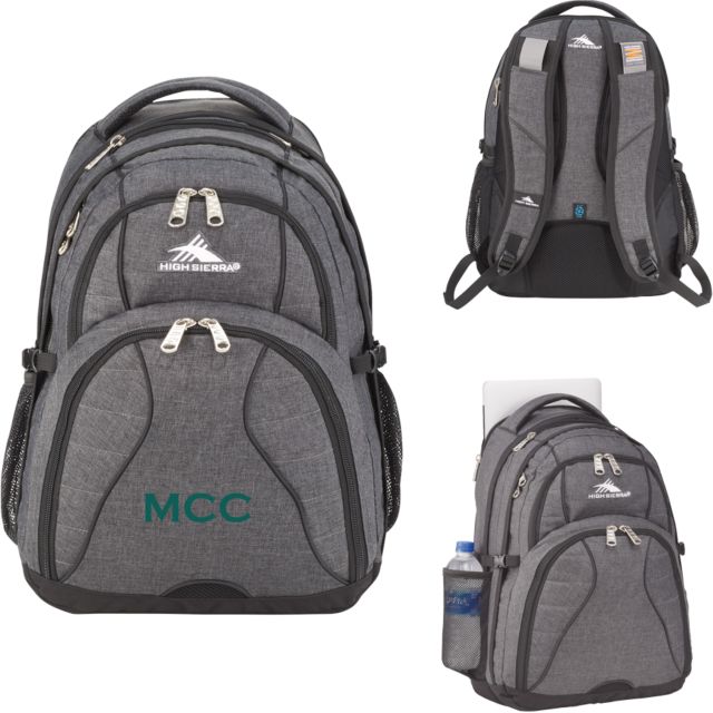 Manchester CC High Sierra Swerve Computer Backpack MCC Wordmark - ONLINE ONLY