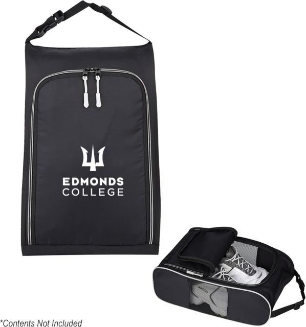 Edmonds College Crosstown Side Mesh Shoe Bag Edmonds College Wordmark - ONLINE ONLY