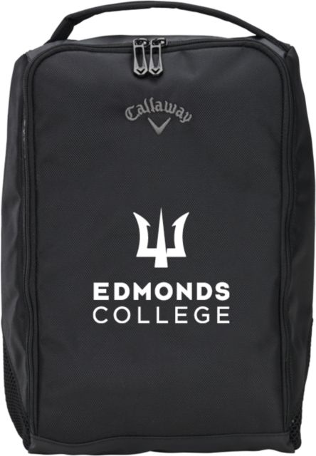 Edmonds College Callaway Clubhouse Golf Shoe Bag Edmonds College Wordmark - ONLINE ONLY