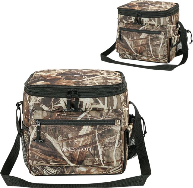 Agnes Scott Big Buck Camo Sport Cooler Primary Mark - ONLINE ONLY