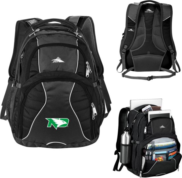 University of North Dakota High Sierra Swerve Compu Backpack Primary Athletic Mark - ONLINE ONLY