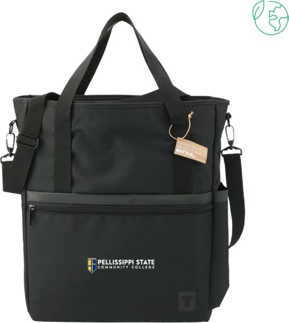 Pellissippi Tranzip Recycled Computer Tote Pellissippi State Community College Logo - ONLINE ONLY