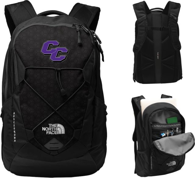 Curry College The North Face Groundwork Backpack Curry College Primary Athletic Mark - ONLINE ONLY