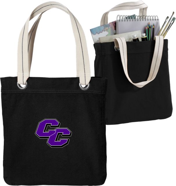 Curry College Allie Canvas Tote Curry College Primary Athletic Mark - ONLINE ONLY