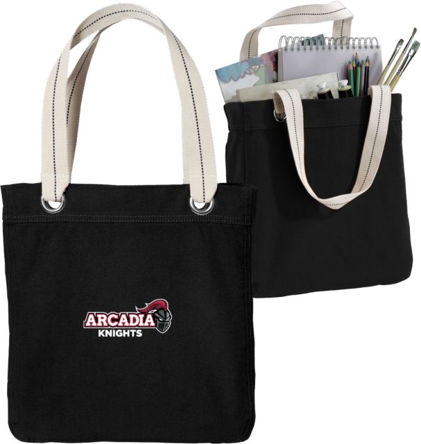 Arcadia Allie Canvas Tote Official Logo - ONLINE ONLY