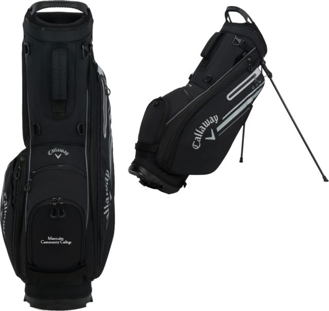 Montcalm Callaway Chev Stand Golf Bag Montcalm Community College Institutional Wordmark