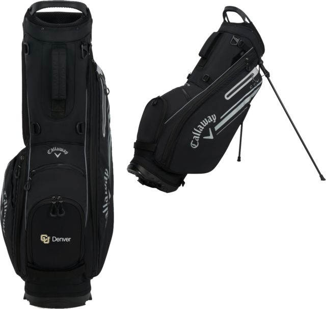 Colorado Denver Callaway Chev Stand Golf Bag CU Denver
