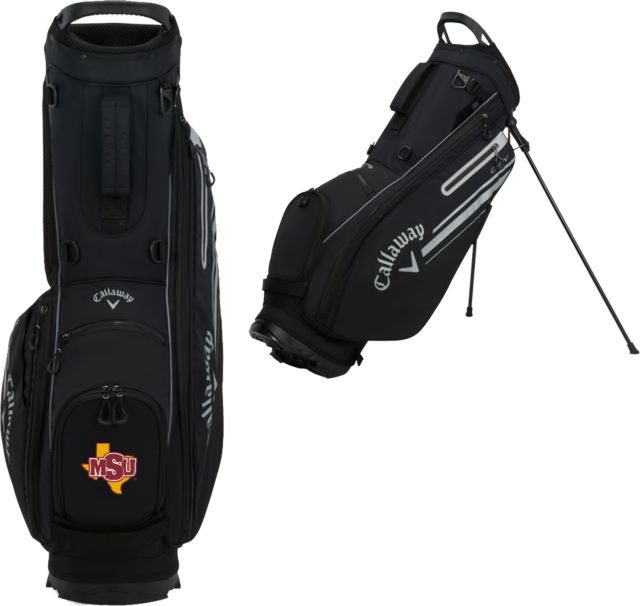 Midwestern State Callaway Chev Stand Golf Bag MSU Logo - ONLINE ONLY