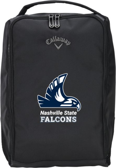 Nashville State Callaway Clubhouse Golf Shoe Bag Nashville State Falcons Mascot - ONLINE ONLY