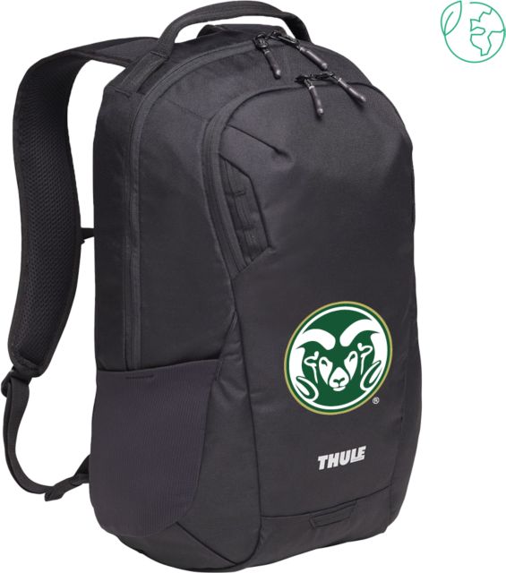 Colorado State Thule Recycled Lumion 15 in. Computer Backpack Colorado State Primary Athletics Mark