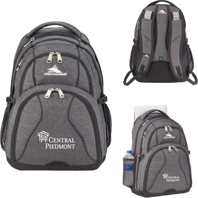 Central Piedmont High Sierra Swerve Computer Backpack Central Piedmont Stacked - ONLINE ONLY