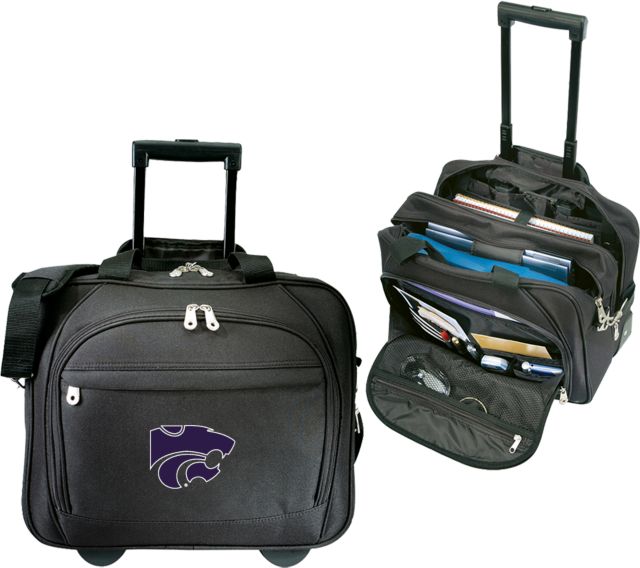 Kansas State Embassy Plus Rolling Compu Brief K State Primary Athletic Mark - ONLINE ONLY