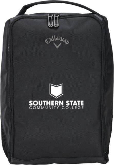 Southern State Callaway Clubhouse Golf Shoe Bag Sothern State Community College Primary Mark Stacked - ONLINE ONLY