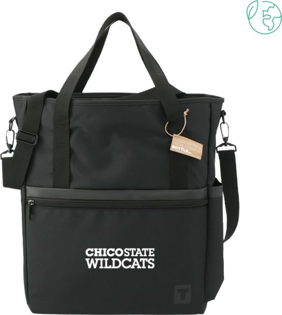 Chico State Tranzip Recycled Computer Tote Chico State Wordmark EMB - ONLINE ONLY