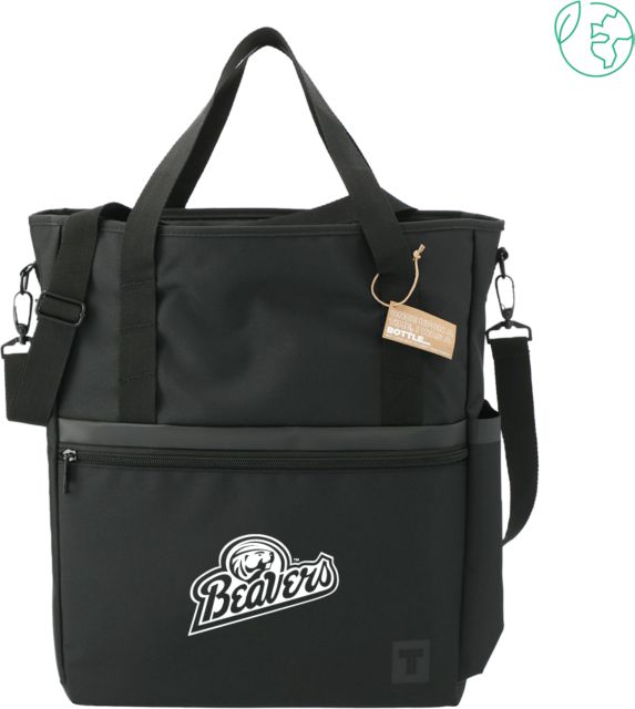 Bemidji State Tranzip Recycled Computer Tote BSU Beavers Script - ONLINE ONLY