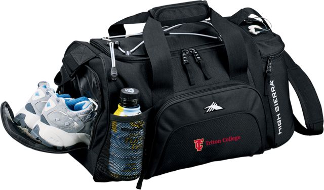 Triton High Sierra Switch Blade Duffel Triton College Primary Wordmark Flat - ONLINE ONLY