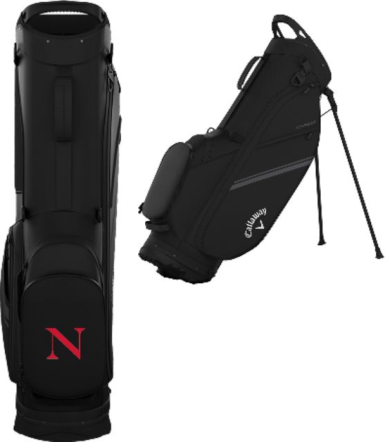 Northeastern Callaway Chev Stand Golf Bag Northeastern University Monogram - ONLINE ONLY