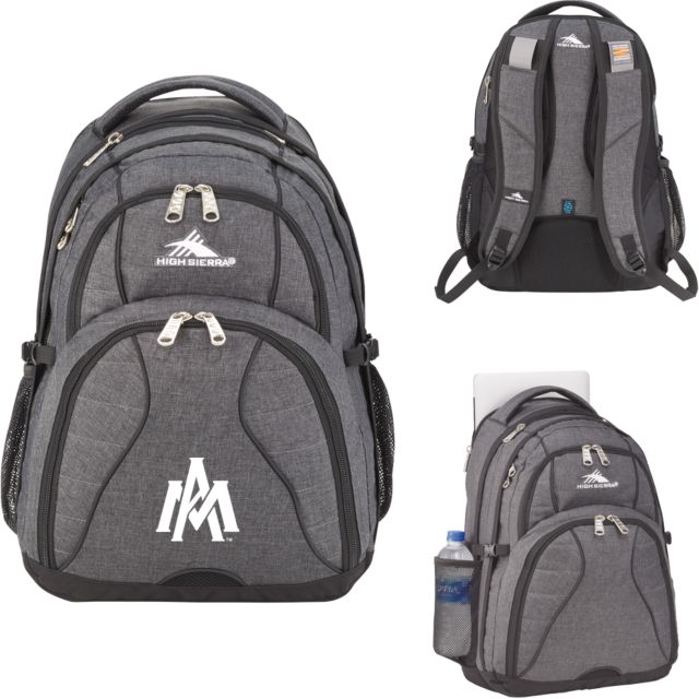 Arkansas Monticello High Sierra Swerve Computer Backpack Primary Mark - ONLINE ONLY