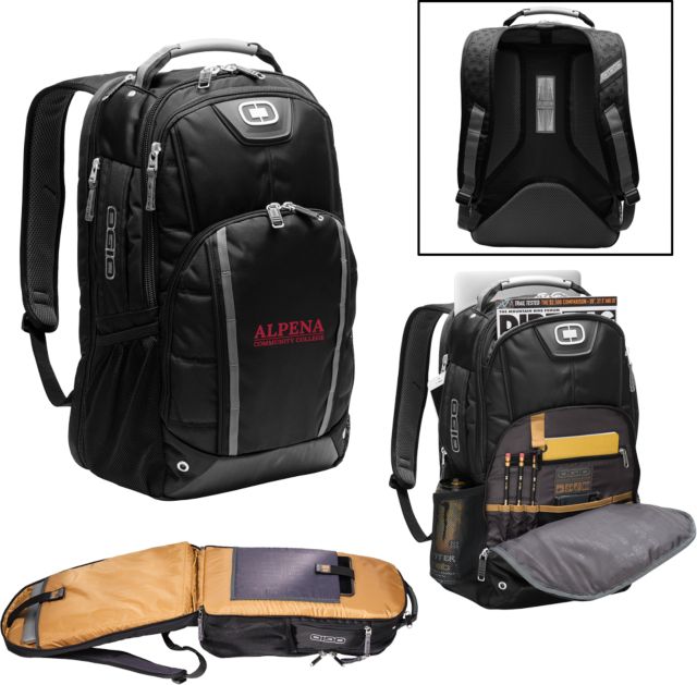 Alpena Ogio Bolt Backpack Wordmark - ONLINE ONLY