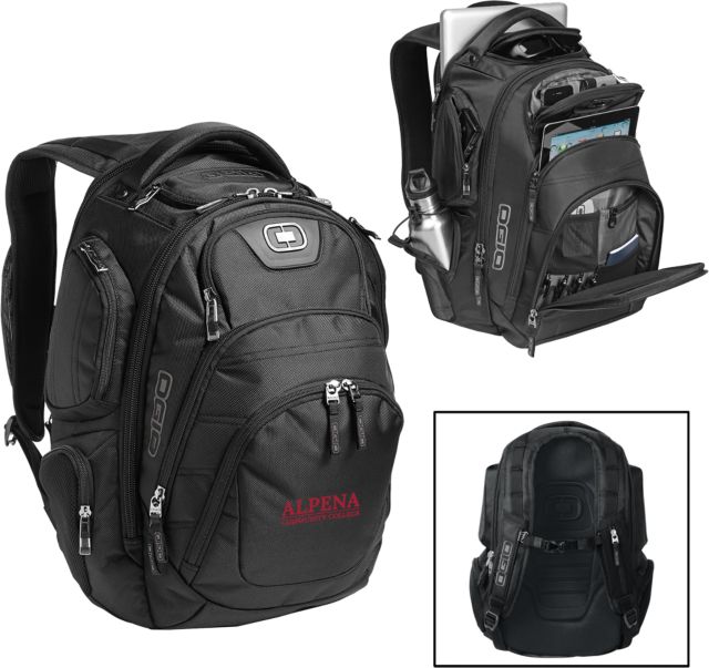 Alpena Ogio Stratagem Backpack Wordmark - ONLINE ONLY