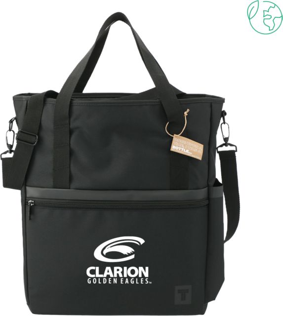 PennWest Clarion Tranzip Recycled Computer Tote Clarion Primary Athletic Mark - ONLINE ONLY