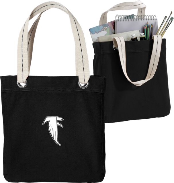 Cerritos College Allie Canvas Tote Cerritos College Falcon - ONLINE ONLY