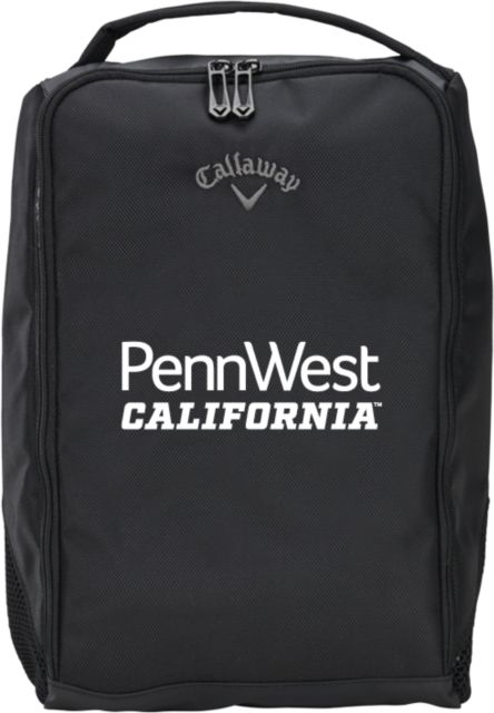 Cal U PA Callaway Clubhouse Golf Shoe Bag PennWest California Wordmark Stacked - ONLINE ONLY