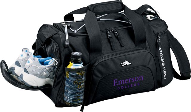 Emerson High Sierra Switch Blade Duffel Emerson College Wordmark - ONLINE ONLY