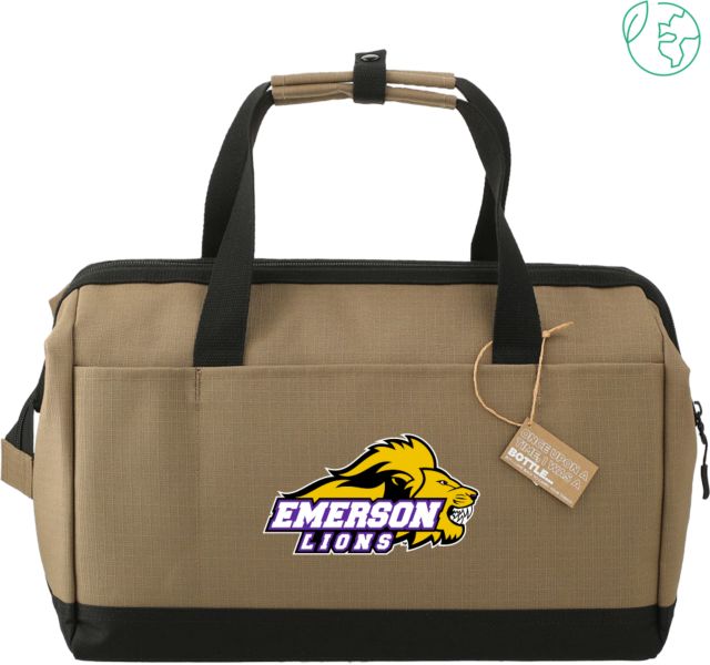 Emerson NBN Recycled Utility Zippered Tool Tote Emerson Lions Athletic Logo - ONLINE ONLY