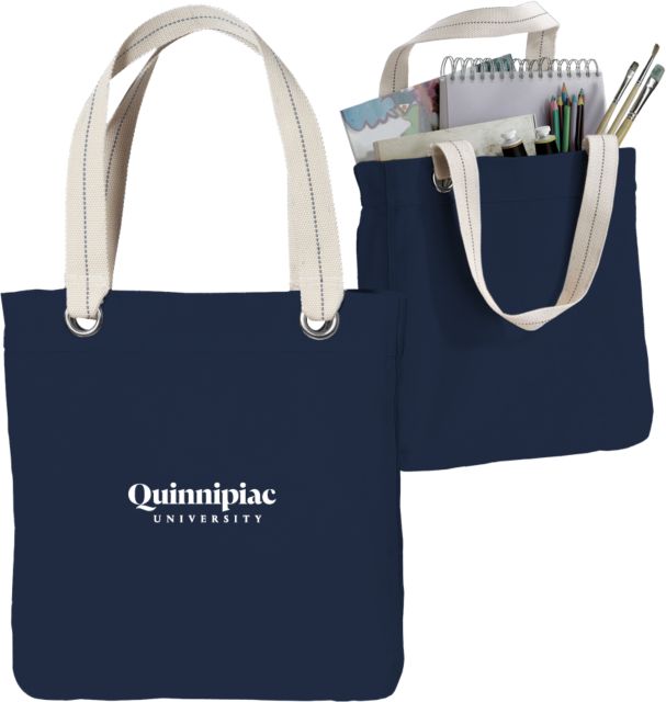 Quinnipiac Allie Canvas Tote - ONLINE ONLY
