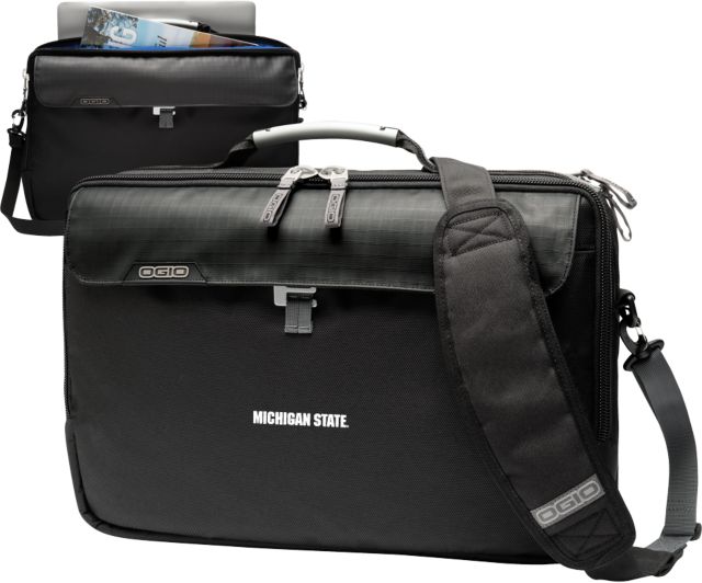 Michigan State OGIO Pursuit Messenger Bag Michigan State Word Mark - ONLINE ONLY