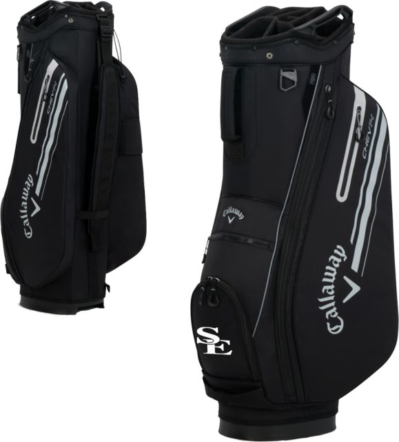 Southeastern Oklahoma State Callaway Chev 14 Cart Golf Bag SE Symbol - ONLINE ONLY